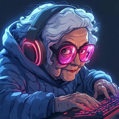 meme coin grandma making her meme coins
